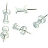 Pack of 500 Clear Push Pins