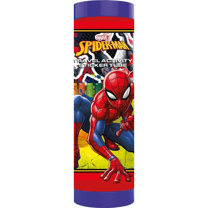 Spiderman Travel Act Sticker Tube