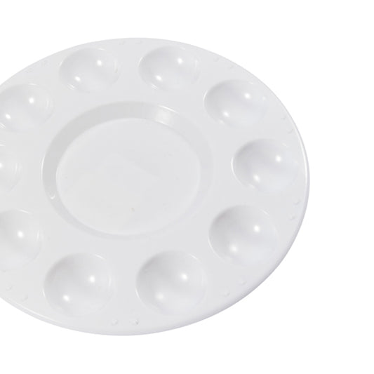White Round Plastic Palette