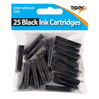 Bag of 25 Black Cartridges