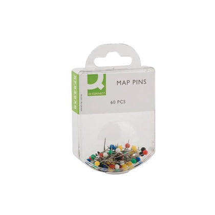 Pack of 600 Q-Connect Assorted Map Pins
