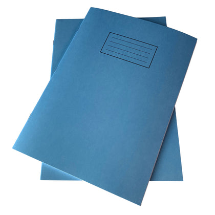 Pack of 50 Janrax A4 Blue 80 Pages Feint and Ruled Exercise Books
