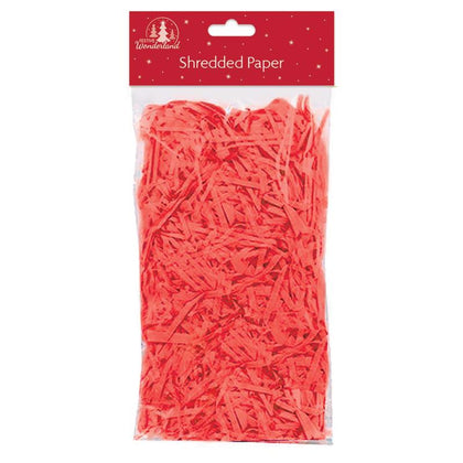 Christmas Red Shredded Tissue Paper
