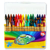 Box of 64 Vibrant Crayons With Sharpener by World of Colour