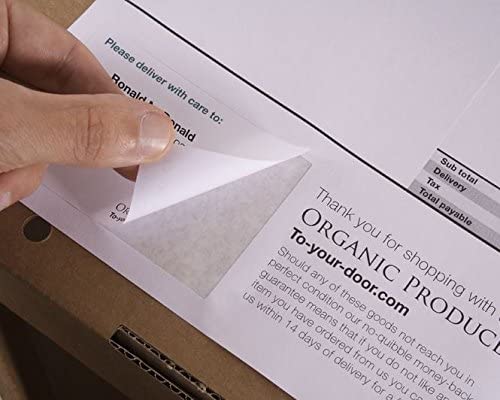 Box of 1000 A4 Direct Integrate Labels Single A Sheets