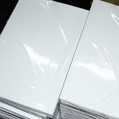 Pack of 100 A4 White Soft Gloss Photo Papers 210gsm