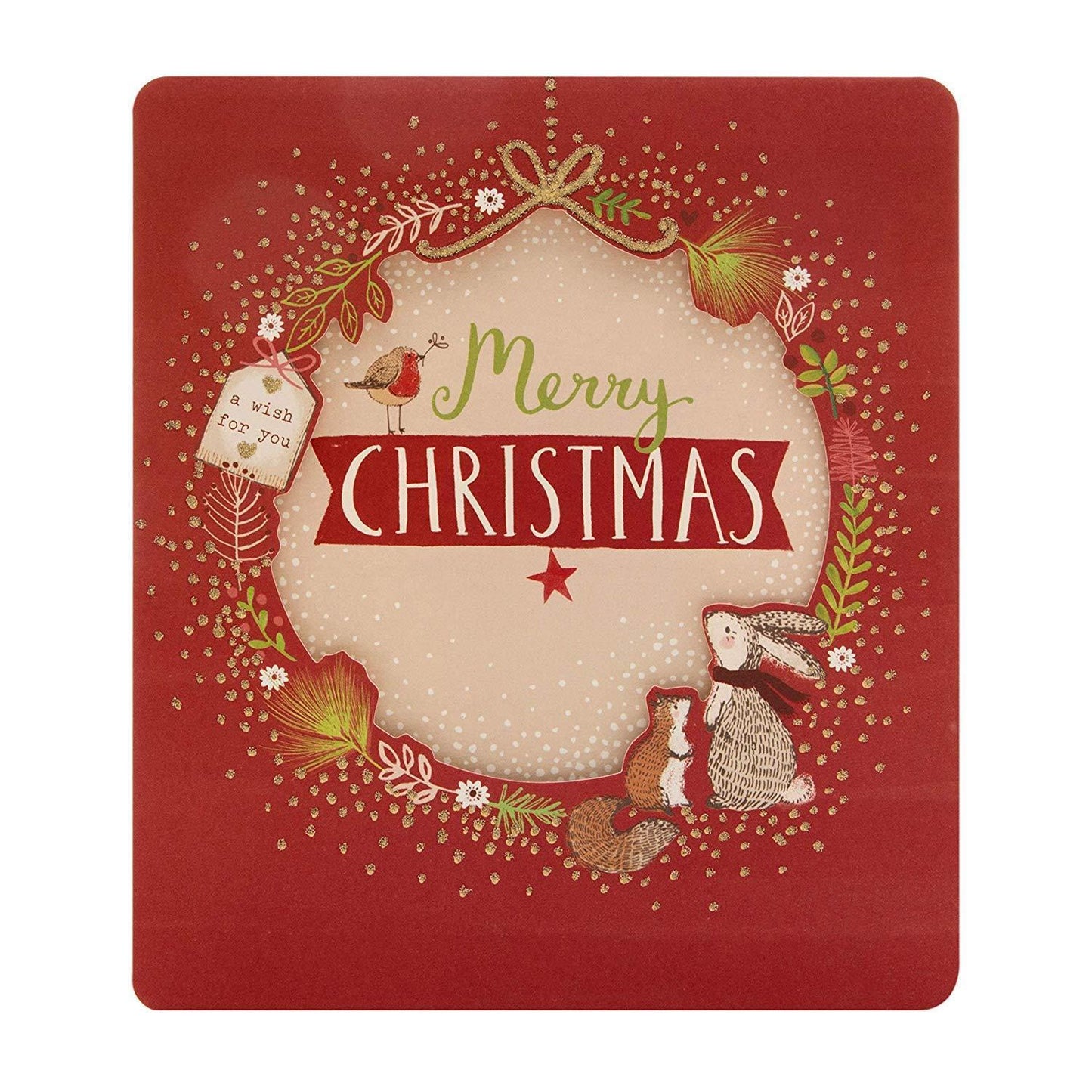Merry Christmas Card "Wonderful"