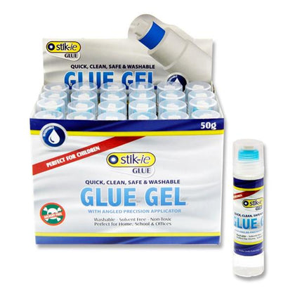 50g Clear Liquid Glue Gel by Stik-ie