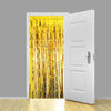 Gold Metallic Shimmer Curtain - 91cm x 240cm