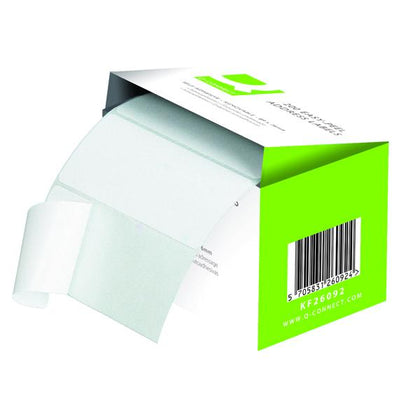 Pack of 200 Roll Repositionable Self Adhesive White Address Labels 89mmx36mm