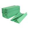 Pack of 2880 2Work 1-Ply C-Fold Green Hand Towels