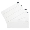 Pack of 10 228x305mm Wide Ruled Dry Wipe Boards by Ormond