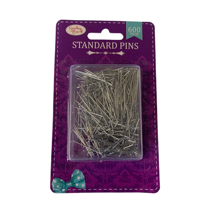 Pack of 600 Standard Steel Pins