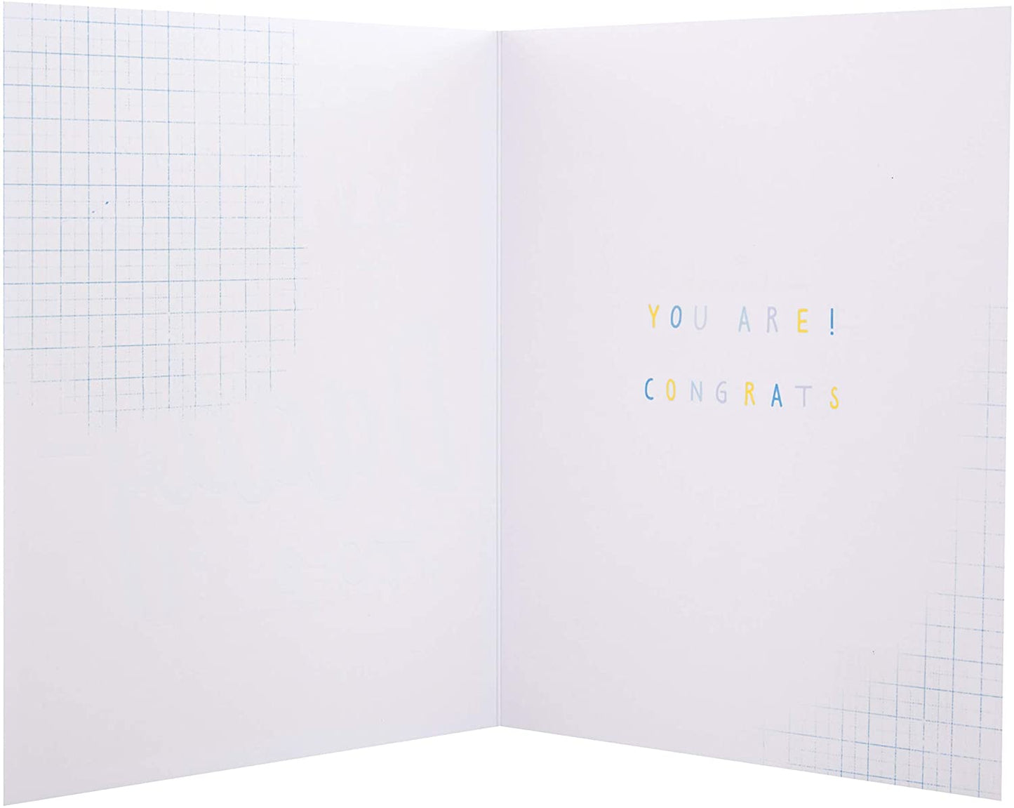 Daddy-to-Be Neon Inks and Foil Details Design Greeting Card