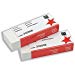 Pack of 10 5 Star Office Plastic Eraser
