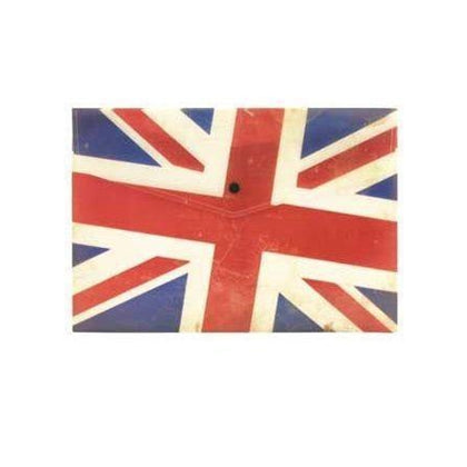 Pack of 20 A4 Union Jack Document Wallet Folders