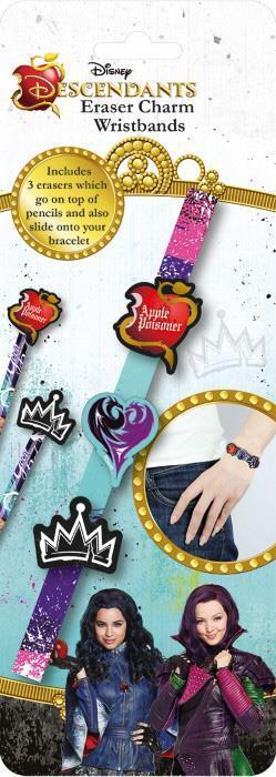 Descendants Eraser Charm Wristband