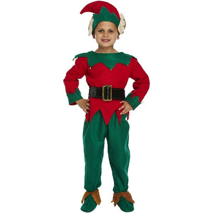 Children's Christmas Medium Size Elf Costume 7-9 Years