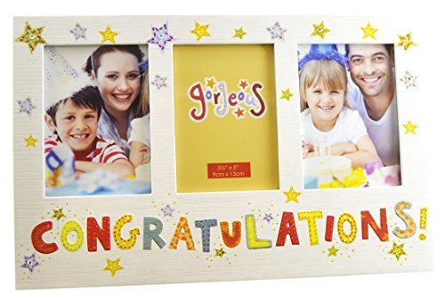 Blue Eyed Sun Gorgeous Coll 'Congratulations' Multi Ap Frame