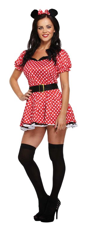 Adult Sexy Mouse Fancy Dress Costume