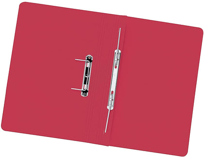 Pack of 25 35mm Capacity Foolscap Red Transfer Files