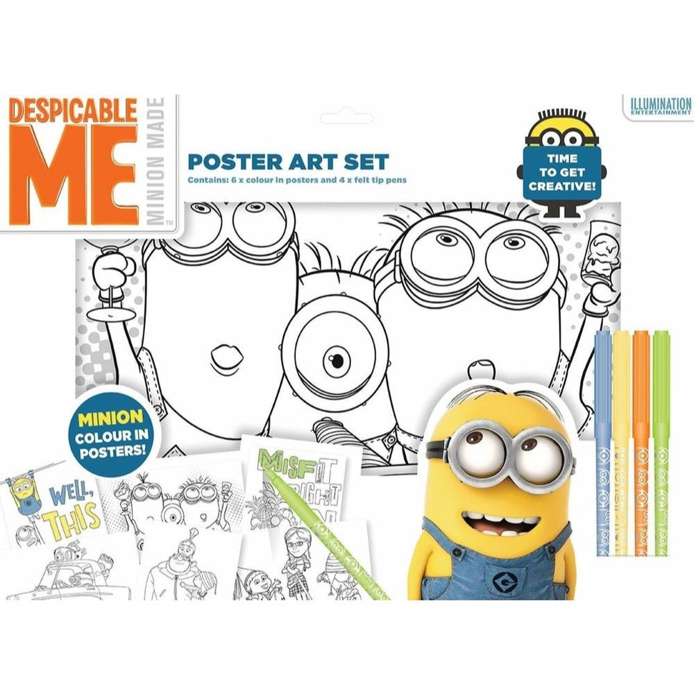 Minions A3 Poster Art Set