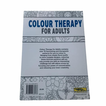 Colour Therapy Adult Colouring Book