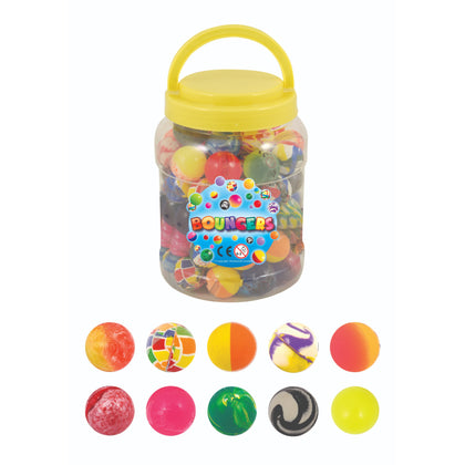 Pack of 72 Ball Jet 3.5 cm Assorted