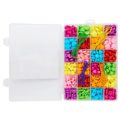 Box of 24 Assorted Shape Beads by Crafty Bitz