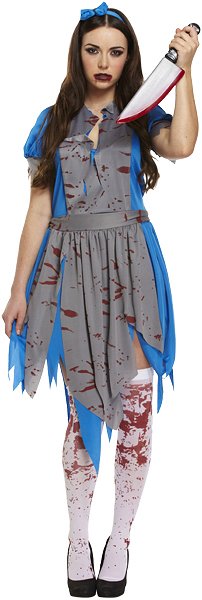 Adult Horror Alice Fancy Dress Costume