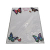 Pack of 20 Butterfly Design Thank You Sheets and Envelopes