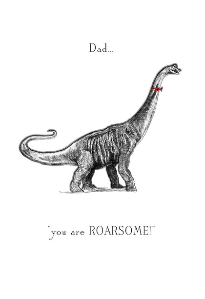Dad You Are Roarsome Father's Day Card
