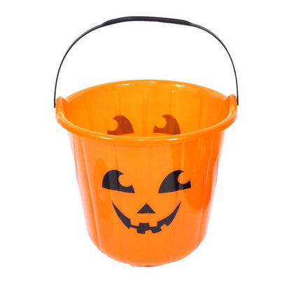 Orange Halloween Pumpkin Trick or Treat Basket