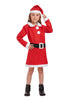 Child Girl Santa Fancy Dress Costume (Ages 7-9)