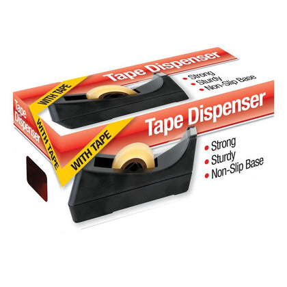 Desk Tape dispenser with 18mm x 20m Tape