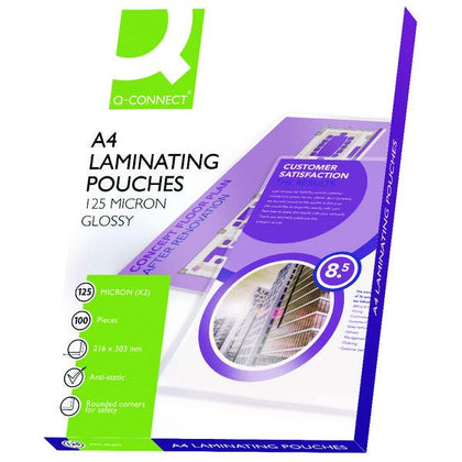 Pack of 100 A4 250 Micron Laminating Pouches