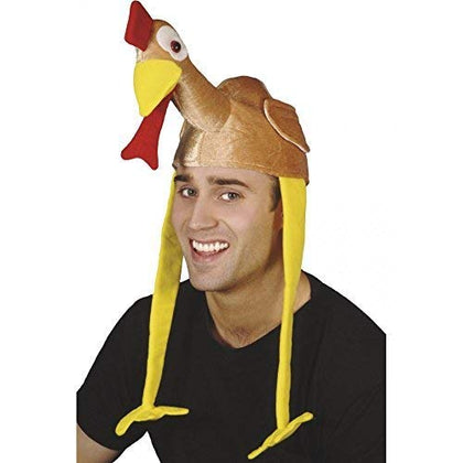 Adult Turkey With Head & Legs Hat