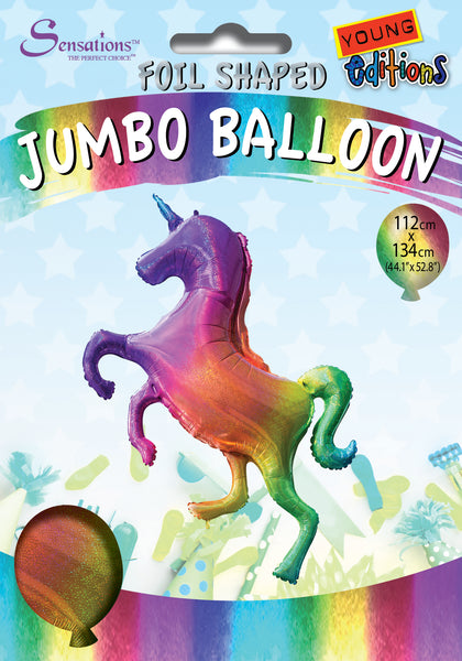 Giant Standing Unicorn Jumbo Foil Balloon