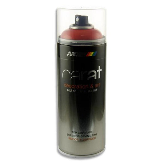400ml Can Art Traffic Red Spray Paint by Carat