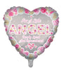 For a Little Angel Pink Heart Remembrance Balloon