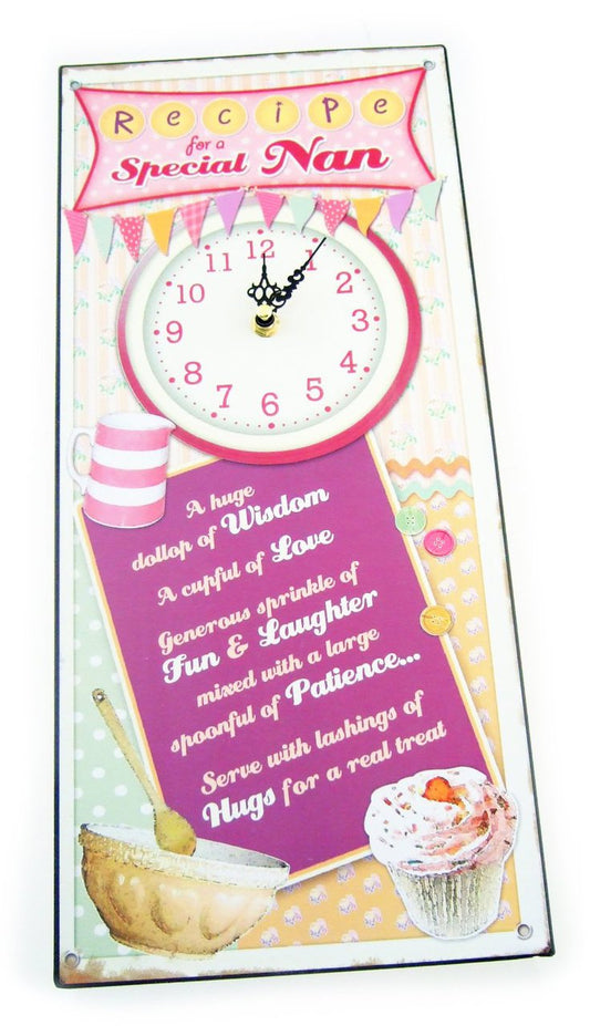 Juliana Recipes From the Heart Wall Clock - Special Nan
