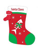 Cat 'Santa Claws' Christmas Stocking
