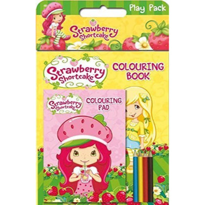 Strawberry Shortcake Colouring Play Pack