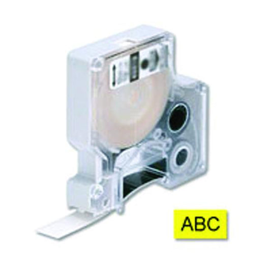 Dymo 40918 D1 LabelMaker Tape 9mm x 7m Black on Yellow S0720730