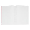 A4 120 Pages Ketchup Red Durable Cover Manuscript Book by Premto