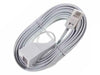 15m Telephone Extension Cable Lead