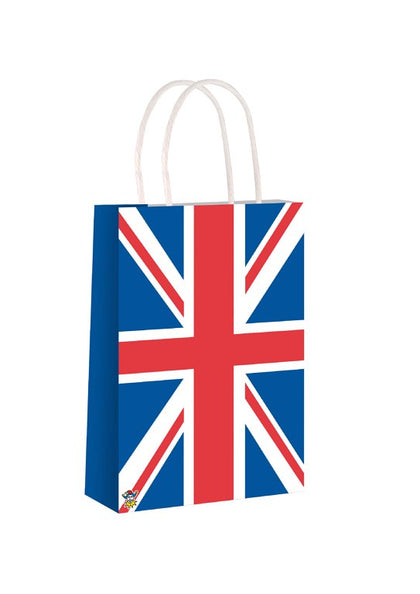 Union Jack Paper Party Bag with Handles