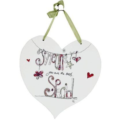 Tracey Russell Designs 'Someone Special' Heart Hanging Plaque