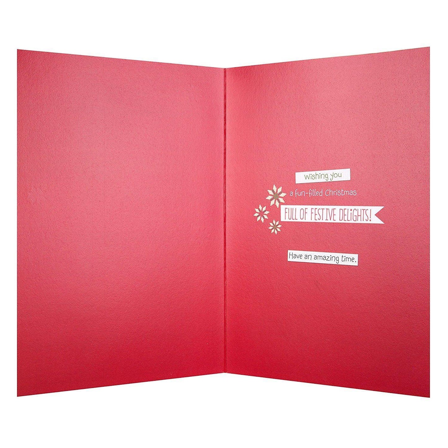 Forever Friends Christmas Card 'For Brother'