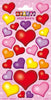 Hearts Stickers Sheet